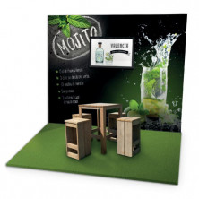 Stand feria 9mts - 3x3m